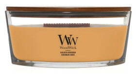 WoodWick svíčka: loď Golden Bourbon 453,6g