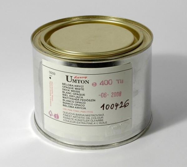 Olejová barva Umton 400 ml - Běloba titanová 0002