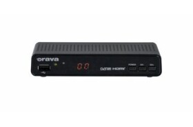 Orava DVB-30 černá / HD digitální terestriálny přijímač DVB-T2 (DVB-30)