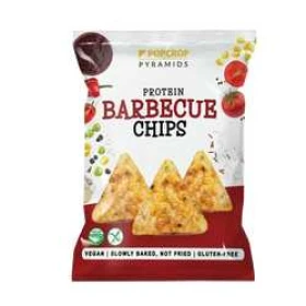 Popcrop Proteinové chipsy s příchutí Barbecue 60 g