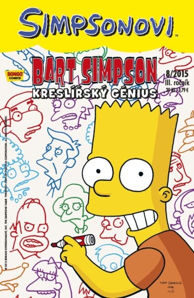 Bart Simpson 8/2015: Kreslířský génius Groening