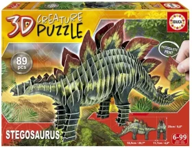 EDUCA 3D puzzle Stegosaurus