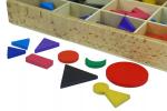Moyo Montessori Moyo Montessori Dřevěné gramatické symboly s krabičkou