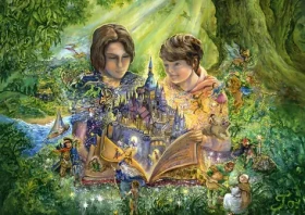 GRAFIKA Puzzle Kouzelná kniha pohádek