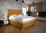 Boxspring Kerstin Matrace: Bez matrace, látka: Riviera 26