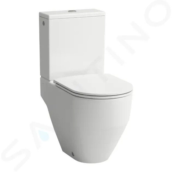 Laufen - Pro WC kombi mísa, Vario odpad, Rimless, LCC, bílá H8259644000001