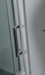 FORTE - Sprchové dveře MAYA (matné sklo) - Barva rámu - Bílá, Rozměr A - 140, Směr zavírání - Univerzální Levé / Pravé, Výplň - Acidato bezpečnostní sklo - 6 mm BLATYP