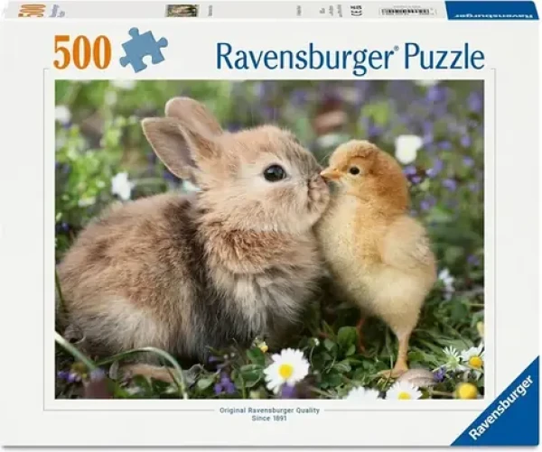 Ravensburger 120019008 Králíček a kuřátko 500 dílků