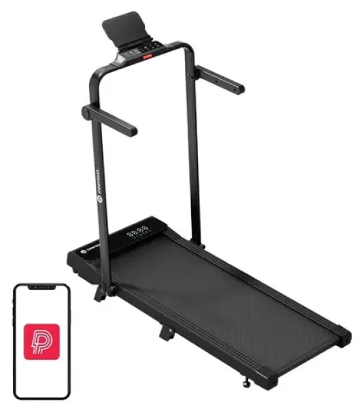 DEERRUN Běžecký pás A6 Plus / skládací / rychlost 1-12 km/h / sklon 5% / nosnost 136 kg (CT06-C)
