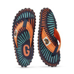 Gumbies unisex žabky ISLANDER FLIP-FLOP TANGERINE BURST 41