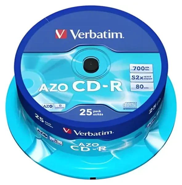 Verbatim CD-R AZO 700MB 25 ks / CD-R médium / 52x / spindl (43352)