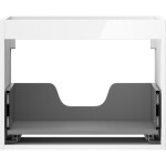 MEXEN - Box-A skříňka pro umyvadlo 60, 1 šuplík, bílá lesk 91AX0-0600-470-1-00