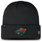 Fanatics Pánská zimní čepice Minnesota Wild NHL Authentic Pro A/Cap Cuffed Beanie