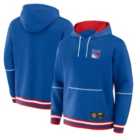 Fanatics Pánská mikina New York Rangers NHL Foundation Hoodie Velikost: S