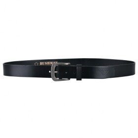 Bushman Pánský kožený opasek Bottle Belt II, černý 110