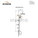 INVENA - Sprchový sloup ELEA AU-82-001-M