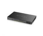 Zyxel GS2220-28HP 28-port L2 Managed Gigabit PoE Switch, 24x gigabit RJ45, 4x gigabit RJ45/SFP, PoE 375 W EDF_311827