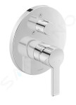 DURAVIT - B.2 Vanová baterie pod omítku, pro 2 spotřebiče, chrom B25210018010