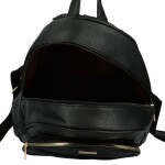 Stylový dámský koženkový kabelko-batoh Emeric, černý