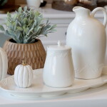 Chic Antique Porcelánový džbán Provence White 1,1 l, bílá barva, porcelán