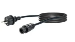 Schwaiger černá / Připojovací kabel Betteri - Schuko pro střídač / Napájecí kabel / 5 m / IP44 (SOSB0500)