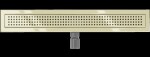 MEXEN/S - Flat M08 odtokový žlab 70 cm zlatý 1525070-15