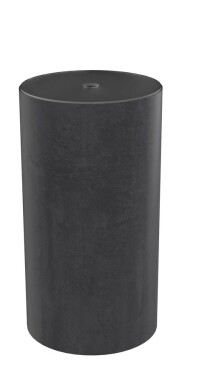 SAPHO - OASIS podstavec pod umyvadlo, LED difuzor, ø 400x745, beton infinity AS708-42238