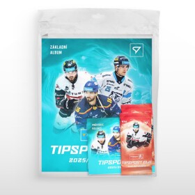 SportZoo Hokejové karty Česká Extraliga Ledního Hokeje 2025-26 Series 2 Hockey Startovací balíček