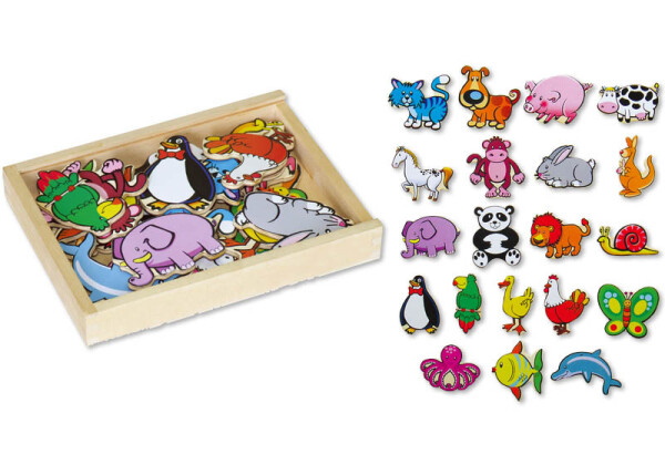 Magnetky zvířata 20 ks - Babu