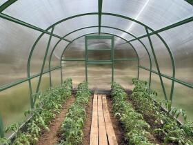 Polykarbonátový skleník – KYKLOP, PC 6 mm, 3×4 m