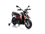 Mamido Dětská elektrická motorka Aprilia černo-červená