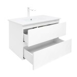 Koupelnová skříňka s umyvadlem SAT B-Way 79x50x45 cm bílá lesk BWAY280WU4B2 BWAY280WU4B2