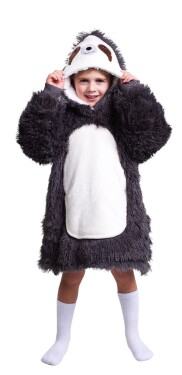 Cozy Noxxiez mikinová deka pro děti 3-6 let - Lenochod