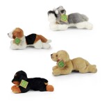 Plyšový pes ležící 16 cm ECO-FRIENDLY