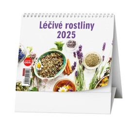 Léčivé rostliny 2025 stolní kalendář