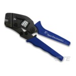 KNIPEX - kleště lisovací - 230mm - čtyřtrnové, stočené kontakty Harting; Ilme; Phoenix; Amphenol; Walther; HTS;Contact; Weidmüller 0.14-6mm², v plastovém kufříku s pěnovou vložkou (975265)