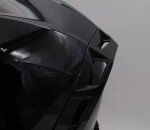 Helma na moto Xrc Mono Pro black - L / černá