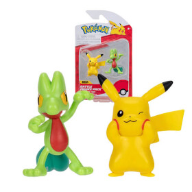 Pokémon akční figurky Pikachu a Treecko - 5 cm