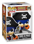 Funko POP Games: Sonic - Sonic as Pirate #1278
