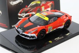 Ferrari 458 Challenge Kessel Racing 2011 Hot Wheels Elite 1:43 D026