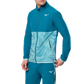 Běžecká bunda Mizuno Charge Printed Jacket 62GEB00226 Velikost textilu: M