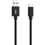 Delock USB 2.0 prodlužovací kabel plochý zahnutý [1x USB 2.0 zástrčka A - 1x USB 2.0 zásuvka A] 1.00 m černá oboustranně zapoji