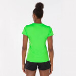 Dámské triko Joma Combi Woman Shirt S/S Green Fluor Velikost: M