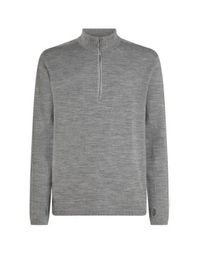 ICEBREAKER Mens Icebreaker Anniversary Original LS Half Zip, Metro Hthr (vzorek) velikost: M