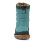 Dětské zimní barefoot sněhule UP TEX SNOW WOOL Petroleum G3160249-3 - 38
