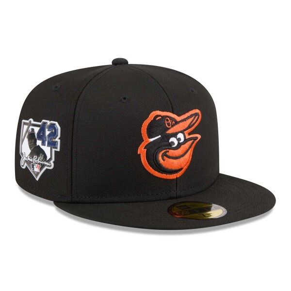 New Era Pánská kšiltovka Baltimore Orioles MLB 2026 Jackie Robinson Day 59FIFTY Fitted Velikost: 7 5/8