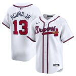 Nike Pánský dres Atlanta Braves MLB Ronald Acuña Jr. #13 Limited Velikost: L
