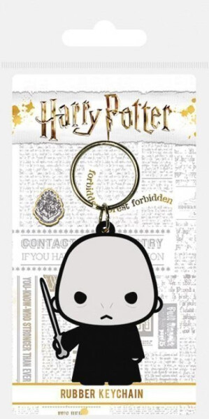 Klíčenka gumová Harry Potter - Voldemort - Pyramid