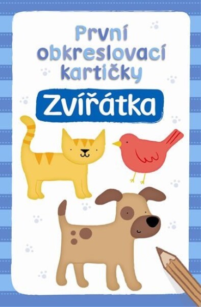 První obkreslovací kartičky Zvířátka