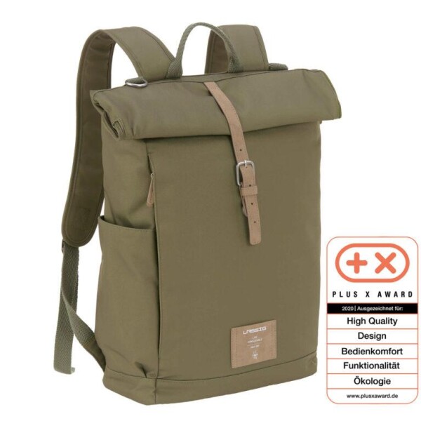 Lässig FAMILY Green Label Rolltop Backpack taška na rukojeť  - olive